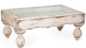 White French Country Coffee Table