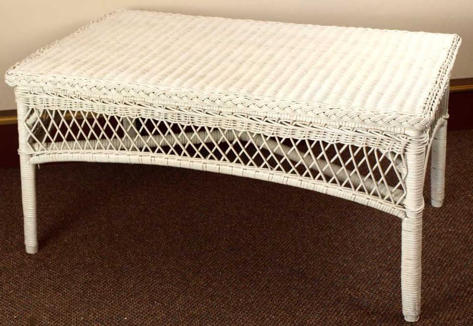 Wicker Traditional Coffee Table