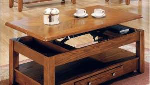 Wood Convertible Coffee Table