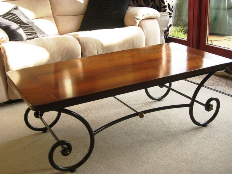Wrought Iron Coffee Table Design Images Photos Pictures