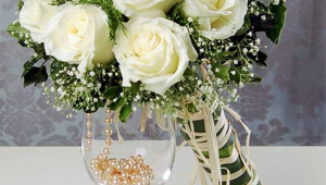 White Bridal Bouquet Design