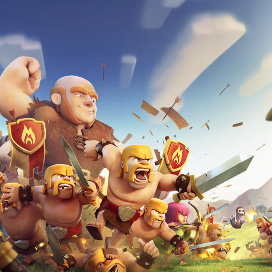 Фон clash of clans