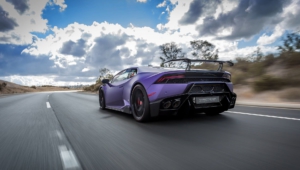 Purple Lamborghini 8514