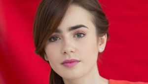 Lily Collins 4k