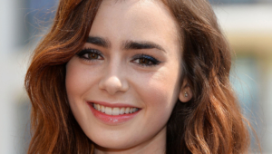 Lily Collins Background