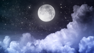 Night Sky Moon High Definition Wallpapers