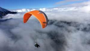 Paragliding Hd Background