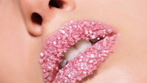 Pink And Black Makeup Sugar Lips