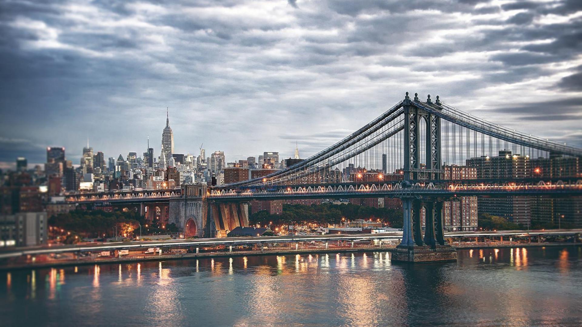 Manhattan Bridge Wallpapers Images Photos Pictures Backgrounds