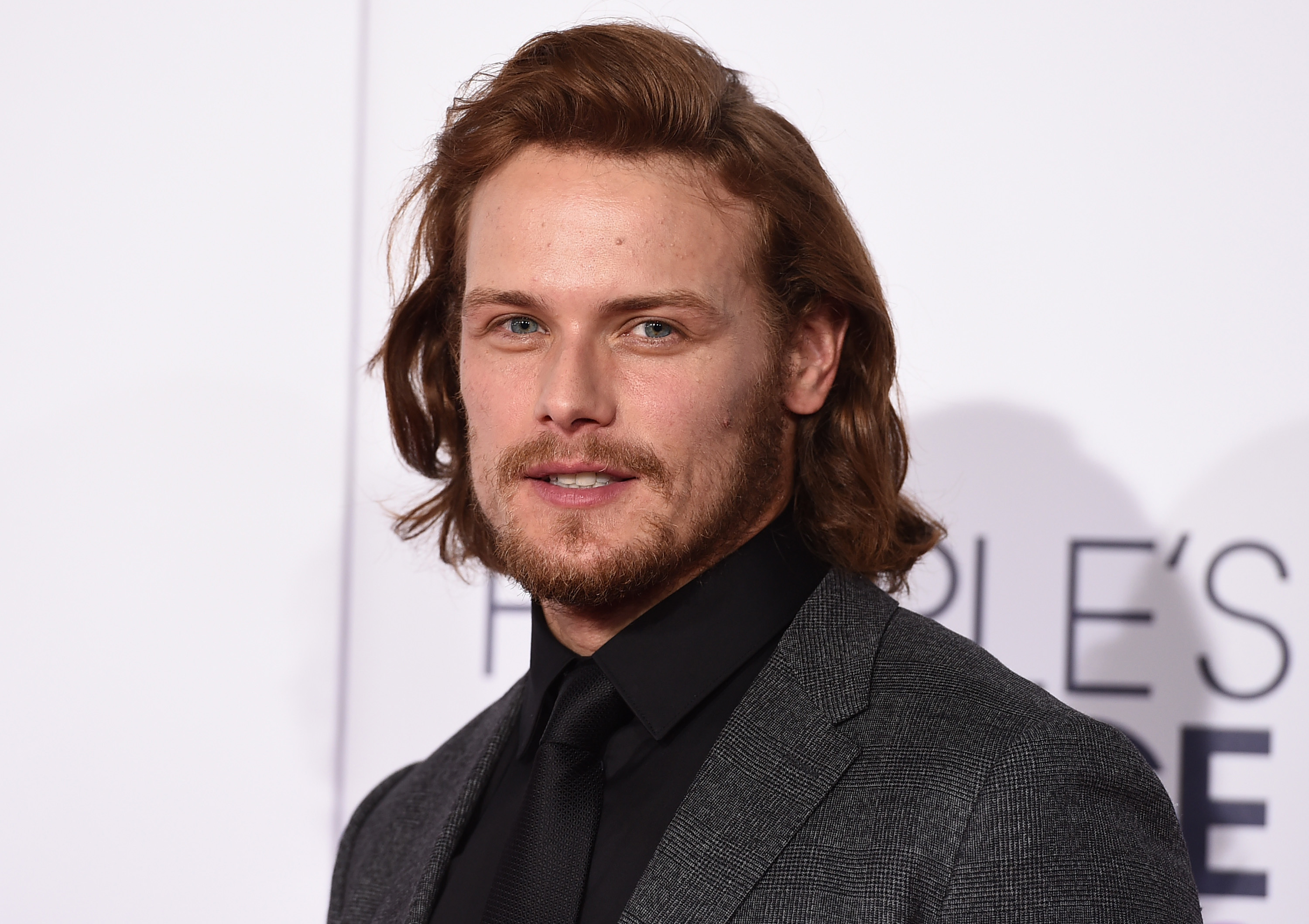 Sam heughan hair color