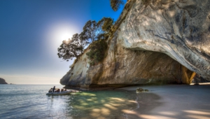 Cathedral Cove Wallpaper