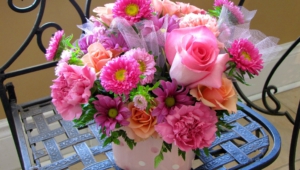 Flower Bouquet Widescreen