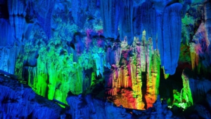Illuminated Caves Wallpapers