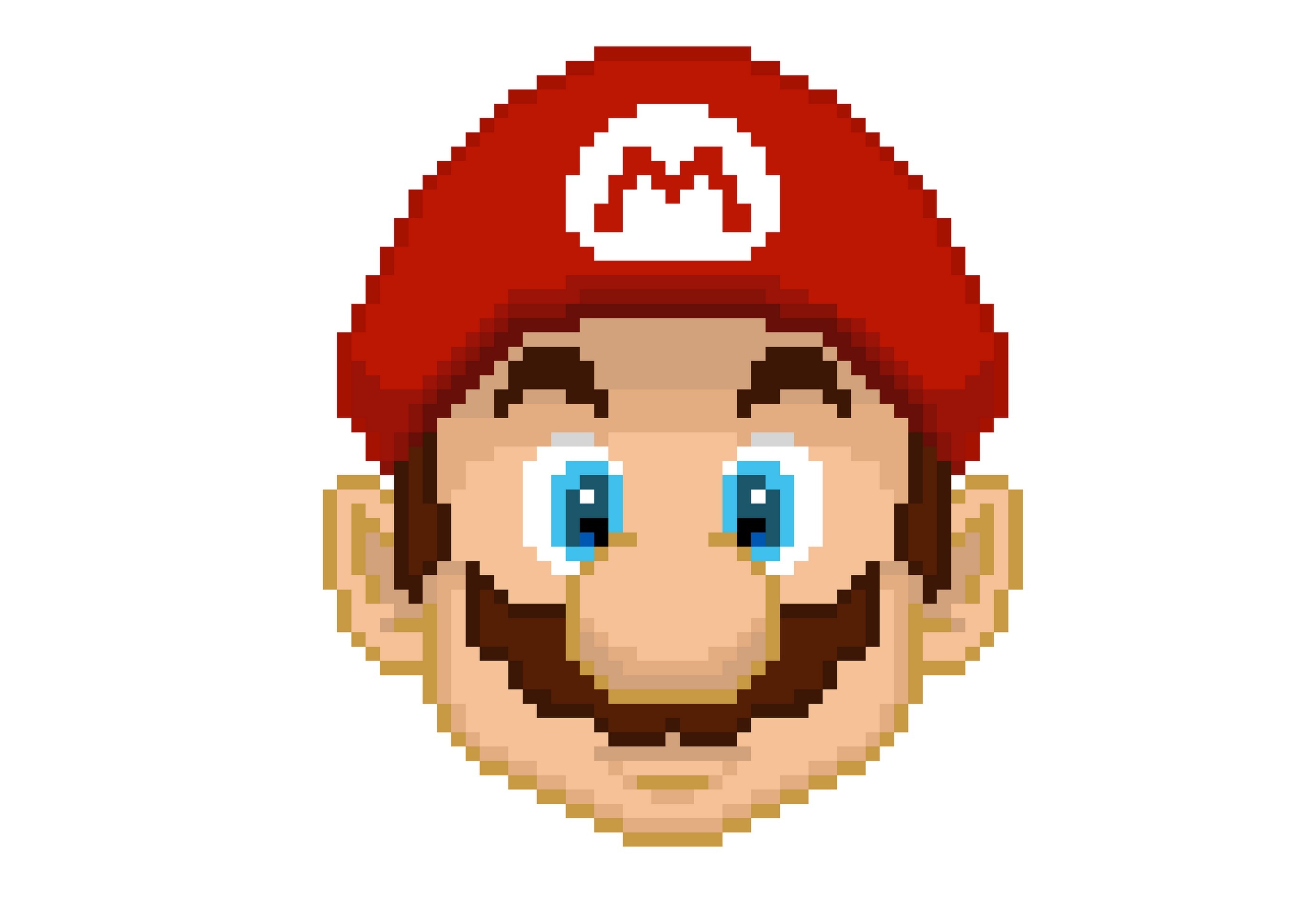 Pictures Of Pixel Mario. 