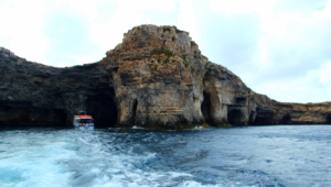 Sea Cave Malta 4k