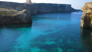 Sea Cave Malta Widescreen